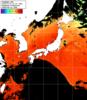 ひまわり人工衛星:日本全域,10:59JST,1時間合成画像
