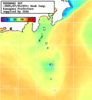 NOAA人工衛星画像:神奈川県近海, 1週間合成画像(2025/07/19～2025/07/25UTC)