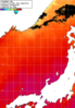 NOAA人工衛星画像:日本海, 1日合成画像(2025/07/25UTC)