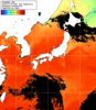 NOAA人工衛星画像:日本全域, 1日合成画像(2025/07/26UTC)
