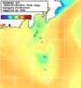 NOAA人工衛星画像:神奈川県近海, 1週間合成画像(2025/07/20～2025/07/26UTC)