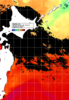 NOAA人工衛星画像:親潮域, 1日合成画像(2025/07/26UTC)