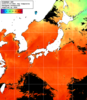 NOAA人工衛星画像:日本全域, 1日合成画像(2025/07/27UTC)