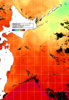 NOAA人工衛星画像:親潮域, 1日合成画像(2025/07/27UTC)