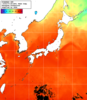NOAA人工衛星画像:日本全域, 1週間合成画像(2025/07/22～2025/07/28UTC)