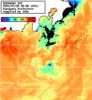 ひまわり人工衛星:神奈川県近海,17:59JST,1時間合成画像