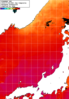 NOAA人工衛星画像:日本海, 1日合成画像(2025/07/28UTC)