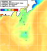 NOAA人工衛星画像:神奈川県近海, 1週間合成画像(2025/07/24～2025/07/30UTC)