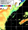 ひまわり人工衛星:神奈川県近海,16:59JST,1時間合成画像