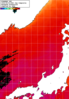 NOAA人工衛星画像:日本海, 1日合成画像(2025/08/03UTC)