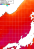 NOAA人工衛星画像:日本海, 1週間合成画像(2025/07/28～2025/08/03UTC)