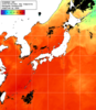 NOAA人工衛星画像:日本全域, 1日合成画像(2025/08/04UTC)