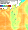 NOAA人工衛星画像:神奈川県近海, 1日合成画像(2025/08/04UTC)