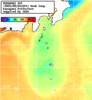NOAA人工衛星画像:神奈川県近海, 1週間合成画像(2025/07/29～2025/08/04UTC)