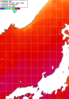 NOAA人工衛星画像:日本海, 1週間合成画像(2025/07/29～2025/08/04UTC)