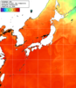 NOAA人工衛星画像:日本全域, 1日合成画像(2025/08/05UTC)