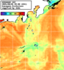 ひまわり人工衛星:神奈川県近海,18:59JST,1時間合成画像