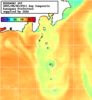 NOAA人工衛星画像:神奈川県近海, 1日合成画像(2025/08/05UTC)