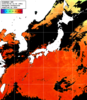 ひまわり人工衛星:日本全域,19:59JST,1時間合成画像