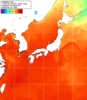 NOAA人工衛星画像:日本全域, 1週間合成画像(2025/07/31～2025/08/06UTC)