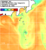 NOAA人工衛星画像:神奈川県近海, 1日合成画像(2025/08/06UTC)