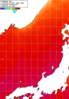 NOAA人工衛星画像:日本海, 1週間合成画像(2025/07/31～2025/08/06UTC)