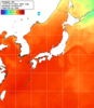 NOAA人工衛星画像:日本全域, 1週間合成画像(2025/08/01～2025/08/07UTC)