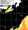 ひまわり人工衛星:神奈川県近海,14:59JST,1時間合成画像