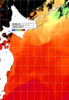 NOAA人工衛星画像:親潮域, 1日合成画像(2025/08/07UTC)