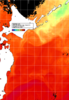 NOAA人工衛星画像:親潮域, 1日合成画像(2025/08/08UTC)