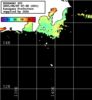 ひまわり人工衛星:神奈川県近海,16:59JST,1時間合成画像