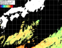 ひまわり人工衛星:黒潮域,04:59JST,1時間合成画像