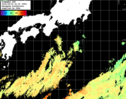 ひまわり人工衛星:黒潮域,05:59JST,1時間合成画像