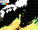 ひまわり人工衛星:黒潮域,08:59JST,1時間合成画像