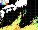 ひまわり人工衛星:黒潮域,09:59JST,1時間合成画像