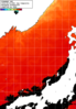 NOAA人工衛星画像:日本海, 1日合成画像(2025/08/10UTC)