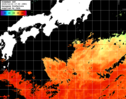 ひまわり人工衛星:黒潮域,02:59JST,1時間合成画像