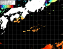 ひまわり人工衛星:黒潮域,00:59JST,1時間合成画像