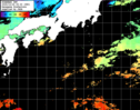 ひまわり人工衛星:黒潮域,14:59JST,1時間合成画像