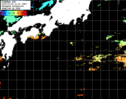 ひまわり人工衛星:黒潮域,19:59JST,1時間合成画像