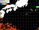 ひまわり人工衛星:黒潮域,11:59JST,1時間合成画像