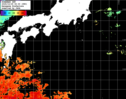 ひまわり人工衛星:黒潮域,15:59JST,1時間合成画像