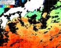 ひまわり人工衛星:黒潮域,02:59JST,1時間合成画像