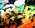 ひまわり人工衛星:黒潮域,21:59JST,1時間合成画像