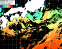 ひまわり人工衛星:黒潮域,01:59JST,1時間合成画像