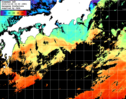 ひまわり人工衛星:黒潮域,11:59JST,1時間合成画像
