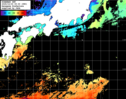 ひまわり人工衛星:黒潮域,14:59JST,1時間合成画像