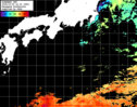 ひまわり人工衛星:黒潮域,07:59JST,1時間合成画像