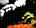 ひまわり人工衛星:黒潮域,11:59JST,1時間合成画像