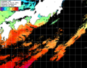 ひまわり人工衛星:黒潮域,15:59JST,1時間合成画像